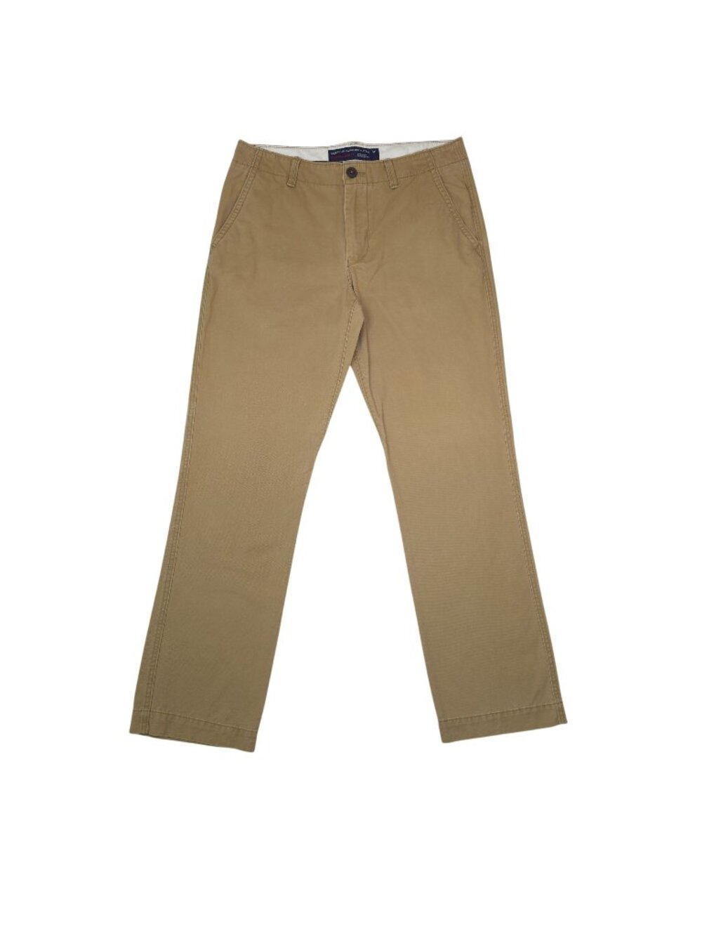 American Eagle Outfitters Mens Original Straight Khaki Pants Size 34X34 Beige